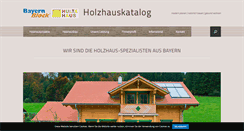 Desktop Screenshot of bayernblockhaus.de